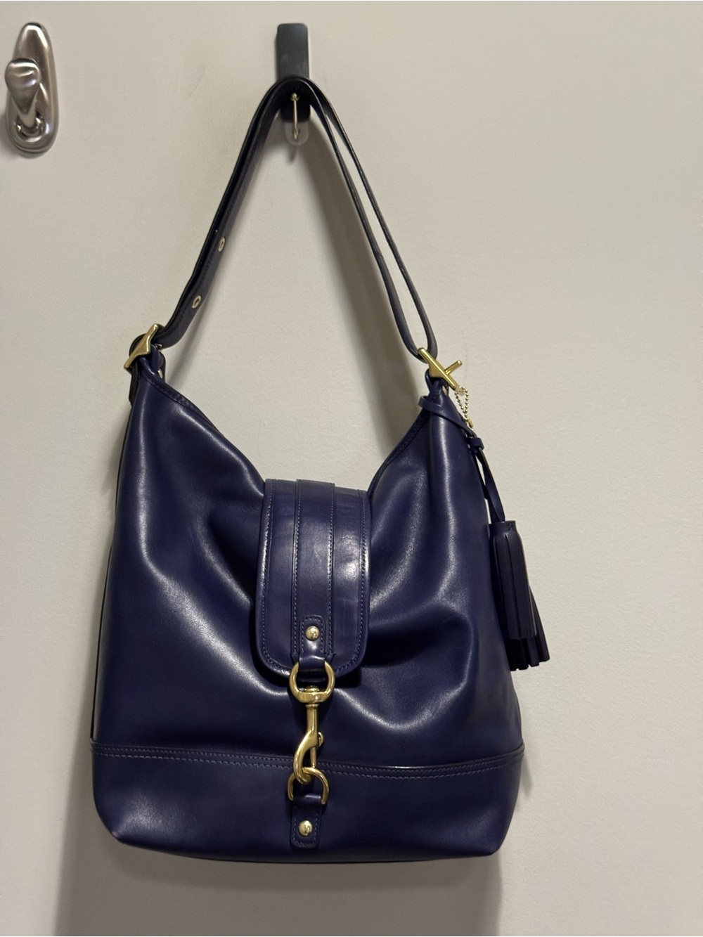 Coach 23420 Legacy Clip Duffle in Purple